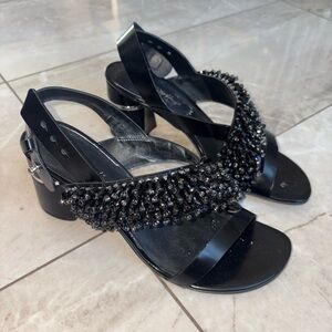 3.1 Phillip Lim Black Beaded Heels